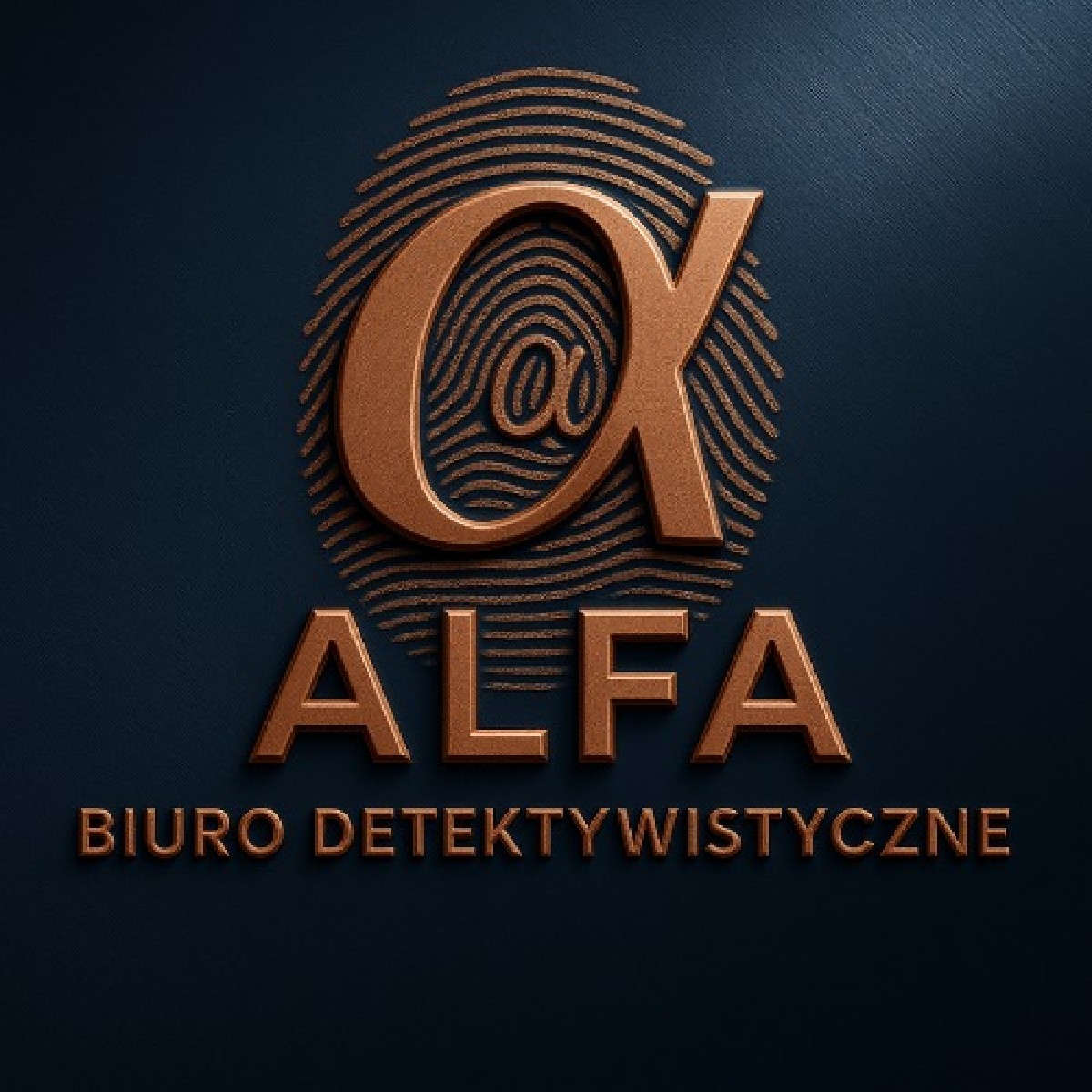 Logo firmy ALFA Biuro Detektywistyczne Sławomir Bańburski
